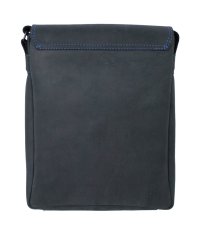 Pánská kožená taška přes rameno Scorteus na iPad SM 1137 grafitová - zadní strana