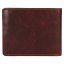 Pánska kožená peňaženka 266-3701/M lebka - hnedá 1