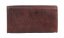 Dámska kožená peňaženka B-D204 RFID tmavo hnedá 1