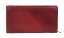 Dámska kožená peňaženka B-D204 RFID červená - zadná strana