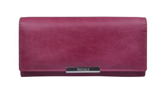 Dámska kožená peňaženka SG-27066 fucsia Dámska kožená peňaženka SG-27066 fucsia