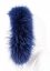 Fur trim on the hood - collared raccoon snowtop blue M 27 (65 cm) 2