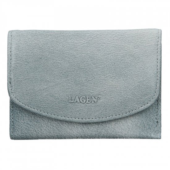 Dámska kožená peňaženka LG-22522 Ocean blue