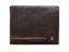 Pánska kožená peňaženka 27531152007 hnedá - predný pohľad