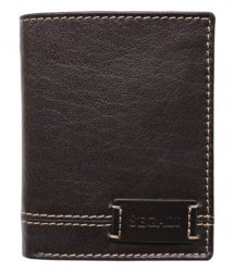 Pánská kožená peněženka W 270082 tmavě hnědá