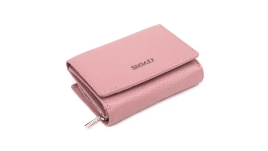 Dámska kožená peňaženka SG-27106 B Rose