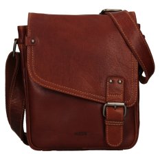 Pánská kožená taška přes rameno BLC/221-1647 koňak 1