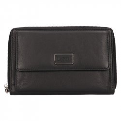 Dámská kožená peněženka - kabelka BLC/25425/522 černá