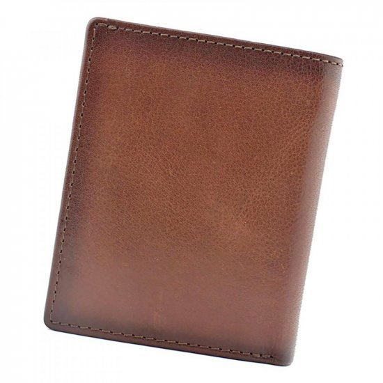 Pánská kožená peněženka El Forrest 2854-29 RFID hnědá (malá) 1
