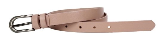 Dámský kožený opasek 2186-07 pudrový 1