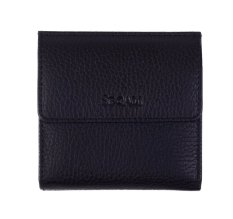 Dámska kožená peňaženka 261337 čierna