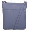 Dámská kožená taška přes rameno SG-27001 lavender - přední pohled