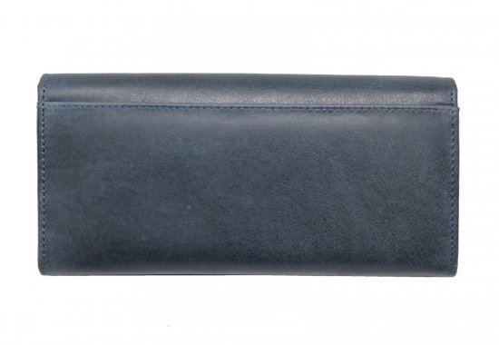 Dámska kožená peňaženka SG-27066 indigo 1
