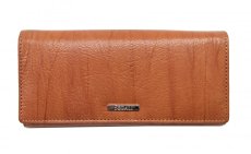 Dámska kožená peňaženka SG-27120 koňak