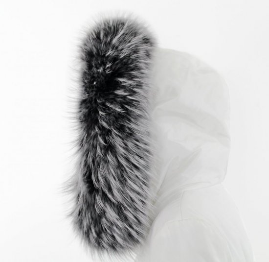 Kožušinový lem na kapucňu - golier medvedíkovec 32/11 snoutop (95 cm)