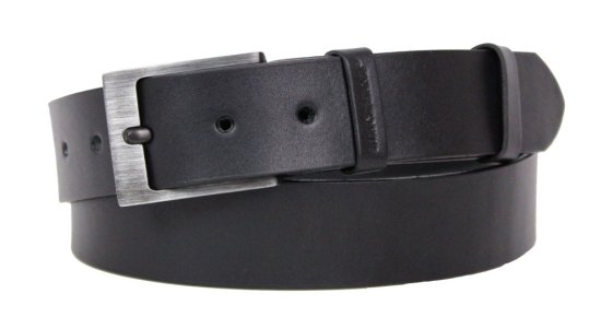 UNI kožený opasek Black Hand 2013-98 černý