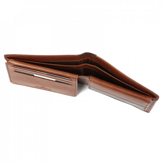 Pánská kožená peněženka El Forrest 2571-21 RFID hnědá 6
