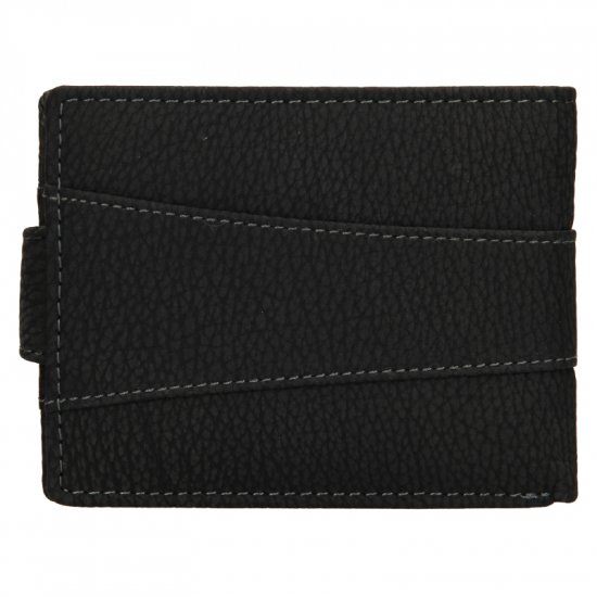 Pánská kožená peněženka V-298/W black 3