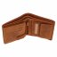 Pánska kožená peňaženka 219176 jeleň - hnedá - vnútorná výbava - karty + bankovky