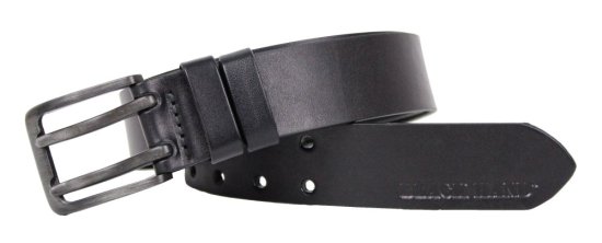 Pánský kožený opasek Black Hand 2005-98 černý