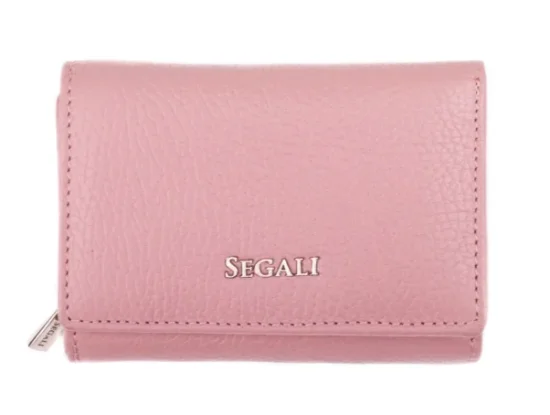 Dámska kožená peňaženka SG-27106 B Rose