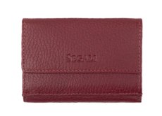 Dámská kožená peněženka SG-21756 bordo