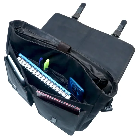 Pánská kožená taška přes rameno Apollo tm. hnědá - vnitřní vybavení 2 Pánská kožená taška přes rameno Apollo tm. hnědá - vnitřní vybavení 2