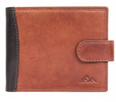 Pánská kožená peněženka El Forrest 2548-21 RFID hnědá
