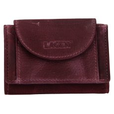 Dámská kožená peněženka W-22030/D plum (malá peněženka)