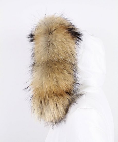 Kožušinový lem na kapucňu - golier medvedíkovec M 43/4 (70 cm)