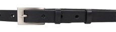 Dámsky kožený opasok Black Hand 2139-98 čierny 1