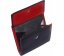 Dámska kožená peňaženka SG-260337 čierna + červená