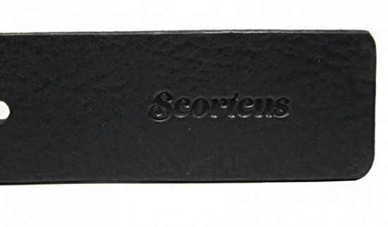 Dámsky kožený opasok Scorteus 19215 čierny