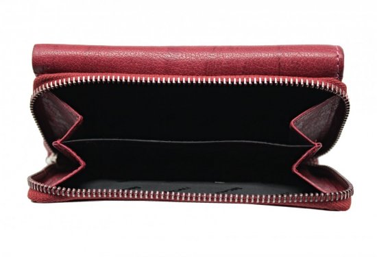 Dámska kožená peňaženka SG-21770 vínová
