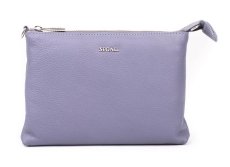 Dámská kožená taška přes rameno SG-A26B lavender