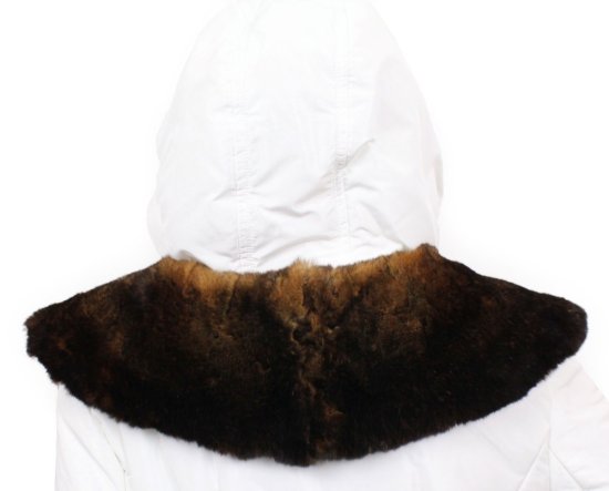Kožušinový golier králik kastorex K 05 3