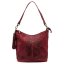 Dámska kožená kabelka Linda bordo - predná strana 1 Dámska kožená kabelka Linda bordo - predná strana 1