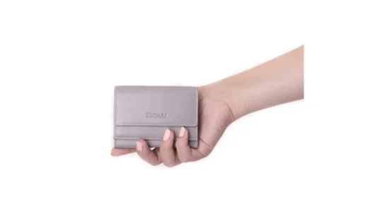 Dámská kožená peněženka SG-21756 šedá 5