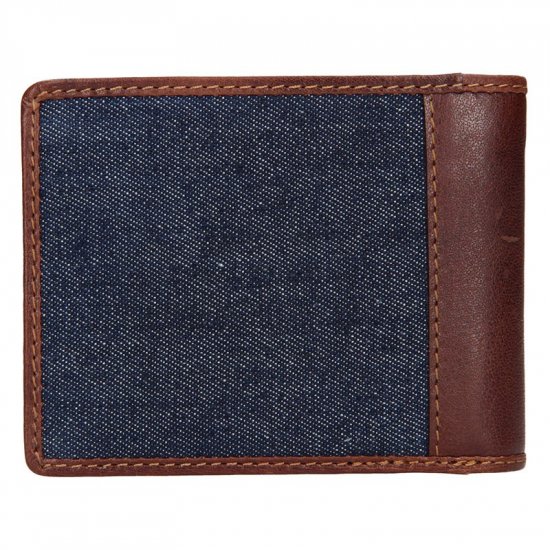 Pánská kožená peněženka 23960 hnědá + RIF