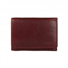 Dámska kožená peňaženka LM-22521/T vínovo červená