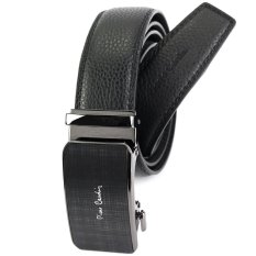 Pánský kožený opasek Pierre Cardin 2661 HY09 černý