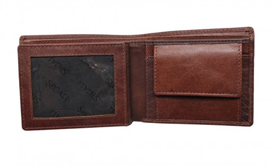 Pánska kožená peňaženka 21031 hnedá 2