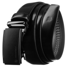 Pánský kožený opasek PETERSON PTN 2A017 černý