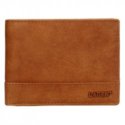Pánska kožená peňaženka LM-264665/V hnedá