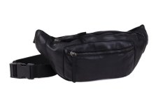 Kožená ľadvinka 225819 čierna