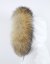Fur trim on the hood - beige raccoon collar M 01/29 (65 cm) 1