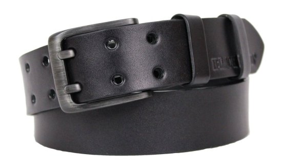 Pánský kožený opasek Black Hand 2005-98 černý 1