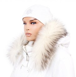 Kožešinový lem na kapuci - límec mývalovec M 155/15 (70 cm)
