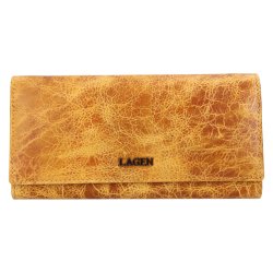 Dámská kožená peněženka LG-22164 gold - přední pohled Dámská kožená peněženka LG-22164 gold - přední pohled