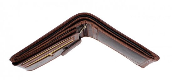 Pánská kožená peněženka B-2104 hnědá 5